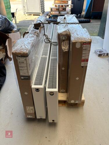 PALLET OF CENTRAL HEATING RADIATORS