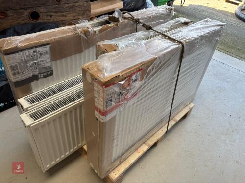 5 CENTRAL HEATING RADIATORS
