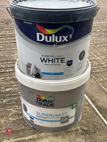 2 CANS OF EMULSION PAINT