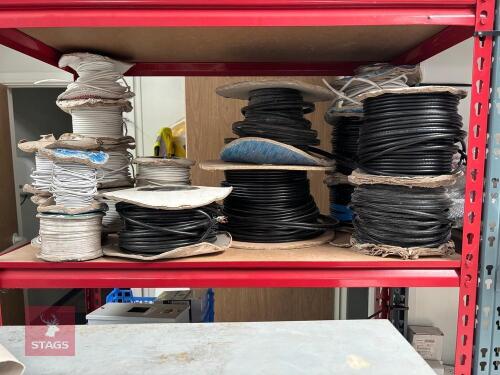 DRUMS OF ALARM AND COAXIAL CABLE