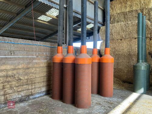 3 PLUG & COOL GRAIN PEDESTALS (5)