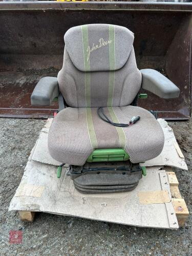 JOHN DEERE TRACTOR SEAT