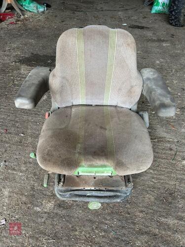 JOHN DEERE TRACTOR SEAT