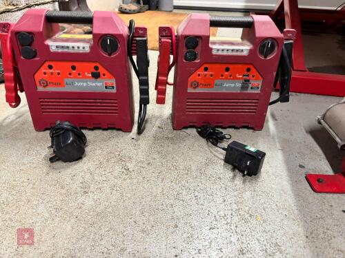 2 X JUMP START PACKS