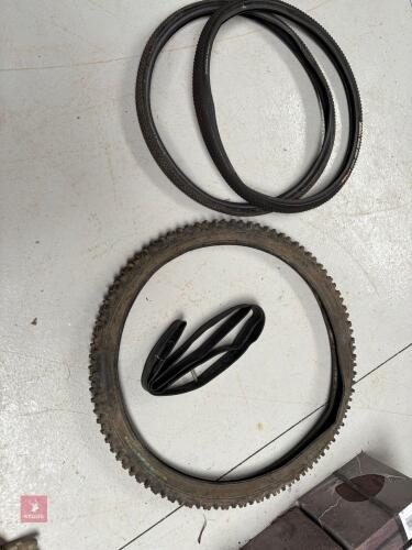 SELECTION OF CYCLING TYRES