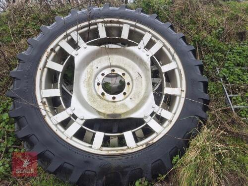 2 X ROW CROP WHEELS
