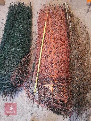 ELECTRIC POULTRY NETS
