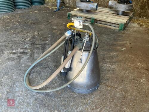 WESTFALIA MILK BUCKET & CLUSTER