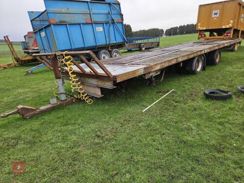28' TWIN AXLE BALE TRAILER
