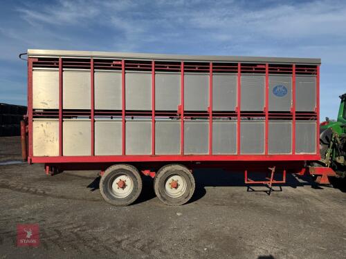 JHC 20' TRACTOR LIVESTOCK TRAILER