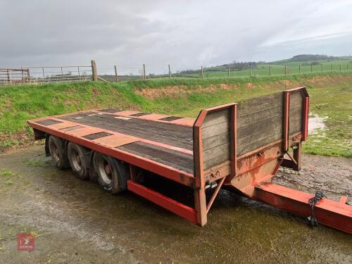 24' FLAT BED LORRY TRAILER