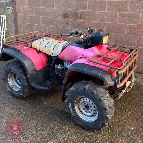 2004 TRX450 FOREMAN 4WD QUAD BIKE (S/R)