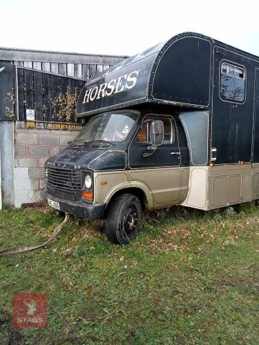 1987 DODGE HORSE BOX FOR RENOVATION (S/R