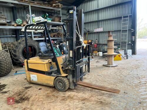 CATERPILLAR ELECTRIC FORKLIFT (S/R)
