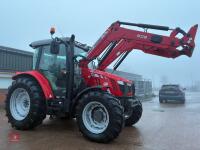 2013 MASSEY FERGUSON 5610 4WD TRACTOR - 65
