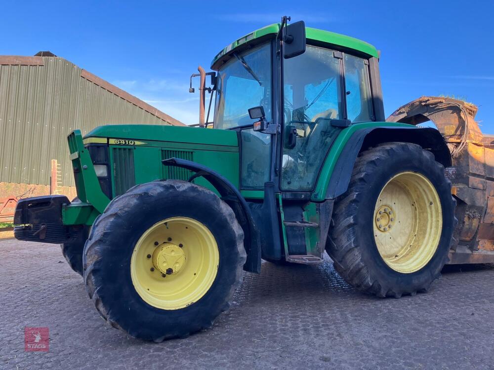 2001 JOHN DEERE 6410 4WD TRACTOR