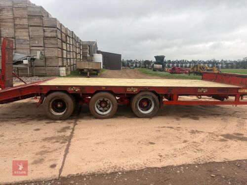 2003 HERBST 21T TRI AXLE PLANT TRAILER