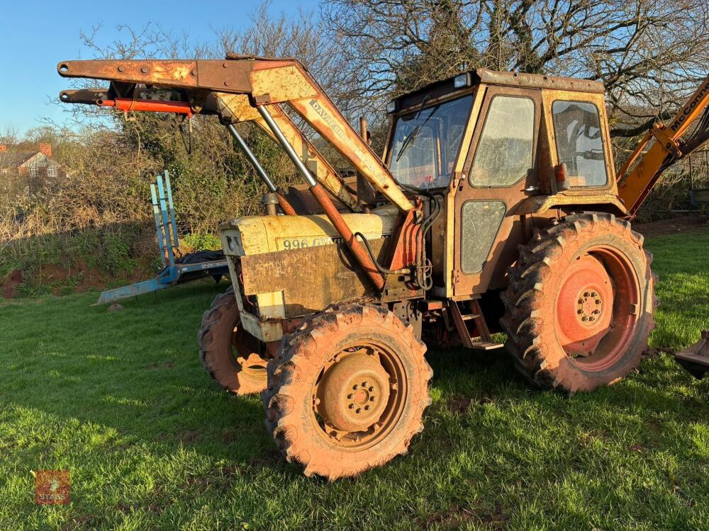 1979 DAVID BROWN 996 4WD TRACTOR