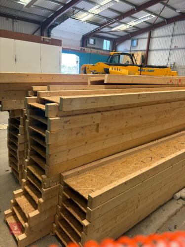 10 x 6.75M X 400 TIMBER BEAMS