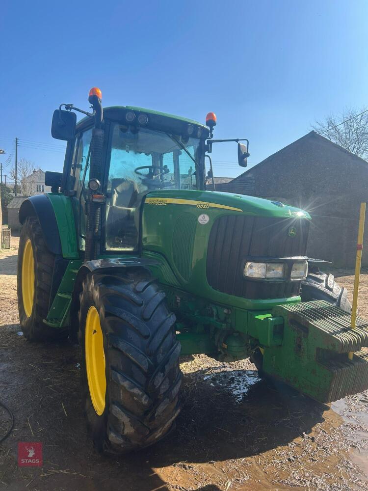 2007 JOHN DEERE 6920 4WD TRACTOR