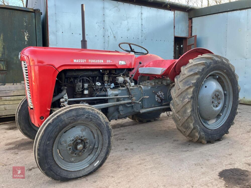 1962 MASSEY FERGUSON 2WD TRACTOR
