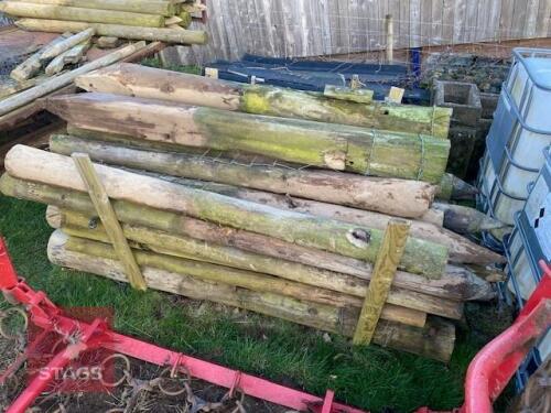 PALLET OF MIXED POSTS/PROPS
