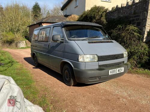 1993 VW TRANSPORTER CAMPER VAN