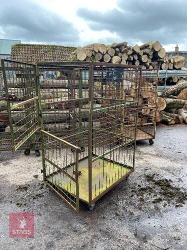 5 WHEELED STILLAGE CAGES