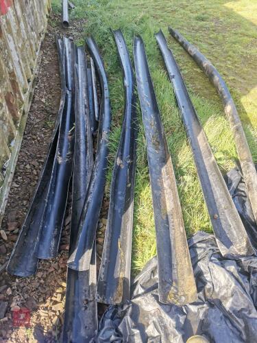 USED BLACK GUTTERING