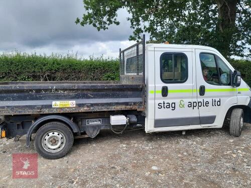 2010 FIAT DUCATO TIPPER VAN
