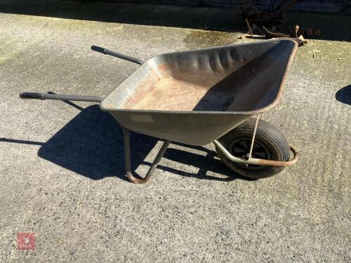 GALVANISED WHEEL BARROW