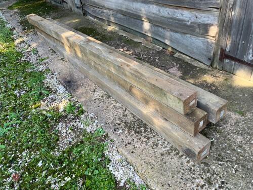 5 X 2.7M FENCE POSTS