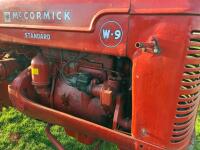 MCCORMICK STANDARD W-9 2WD TRACTOR - 12