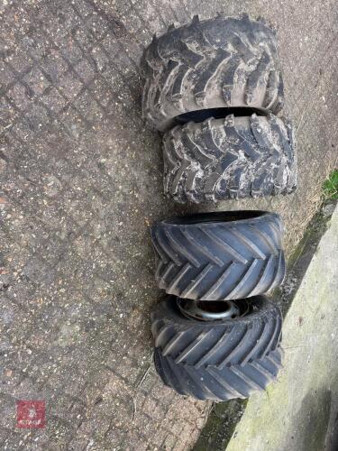 4 X 25/12/12 UTV TYRES