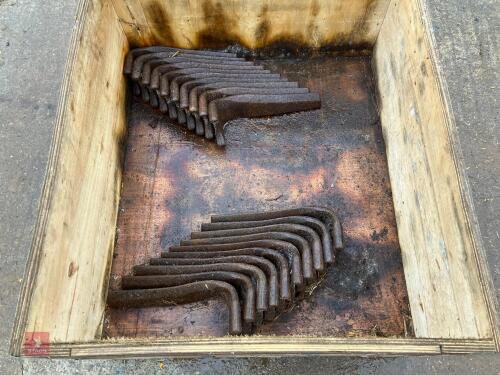 20 X KUHN QUICK FIT POWER HARROW TINES
