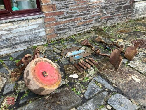 ASSORTED PLOUGH SPARES
