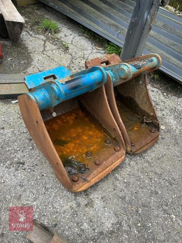DIGGER BUCKETS TO FIT 1.5/2T MINI DIGGER
