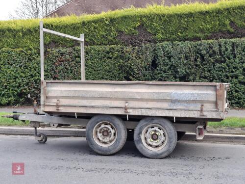 WESSEX 4 WHEEL 8' X 5' TIPPING TRAILER