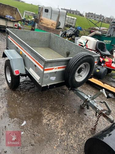 GALVANISED CAR TRAILER