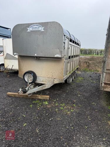 GRAHAM EDWARDS 14' LIVESTOCK TRAILER