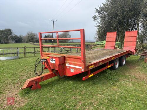2015 PORTEQUIP 16T PLANT TRAILER