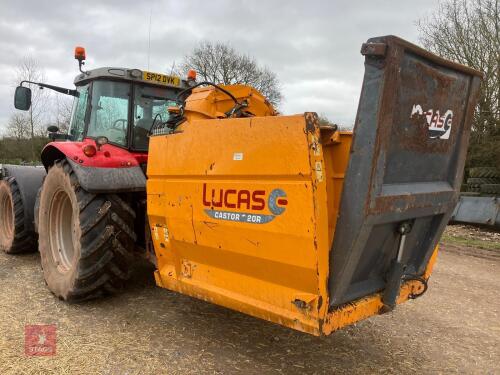 2016 LUCAS G MOUNTED STRAW CHOPPER