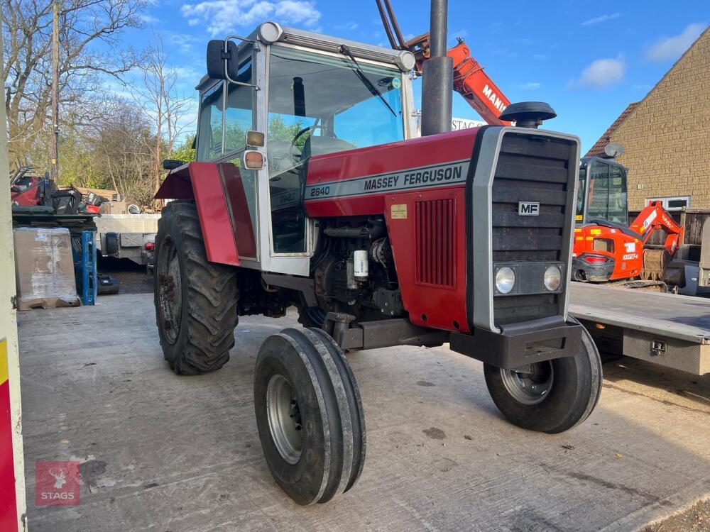 1986 MASSEY FERGUSON 2640 2WD TRACTOR