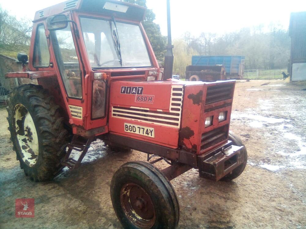 1982 FIAT 680 2WD TRACTOR