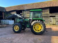 1986 JOHN DEERE 2140 4WD TRACTOR - 3