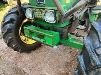 1986 JOHN DEERE 2140 4WD TRACTOR - 42