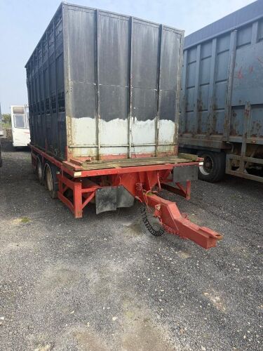 16' HOUGHTON LIVESTOCK TRAILER