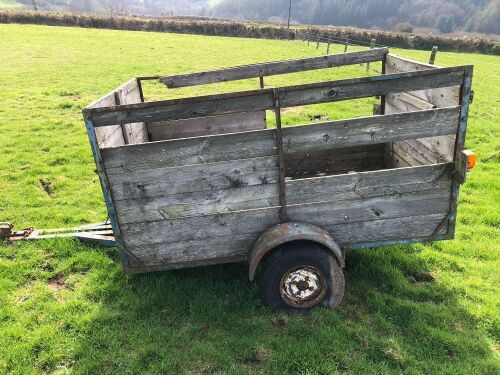 6' X 4' CAR TRAILER (S/R)