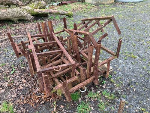 9 WATER TROUGH BRACKETS/FRAMES