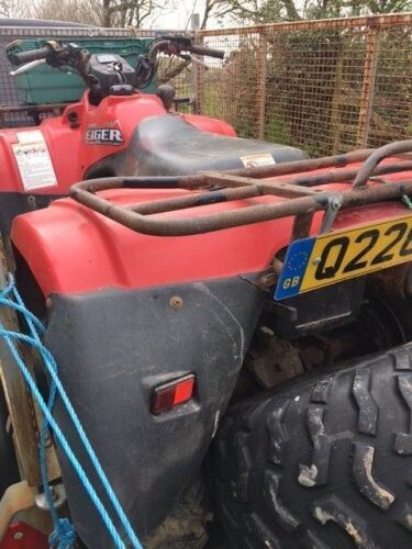 2007 SUZUKI EIGER 400 4X4 QUAD BIKE (S/R